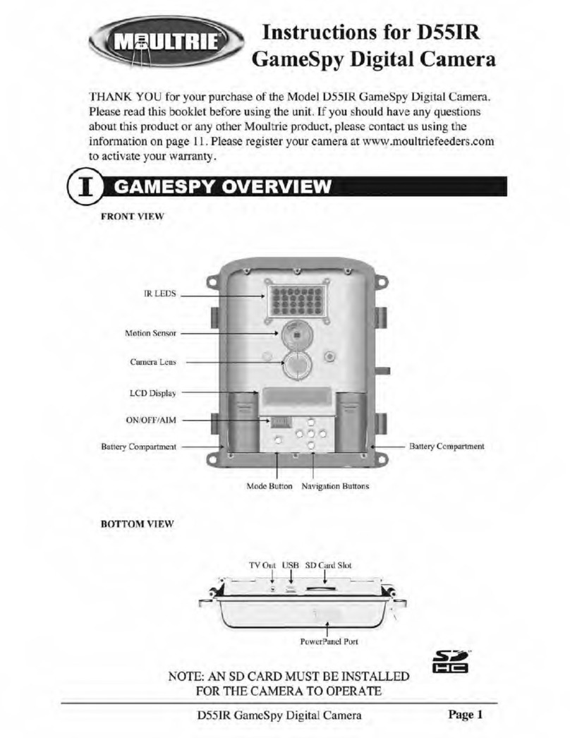 Moultrie GAMESPY D55IR User manual