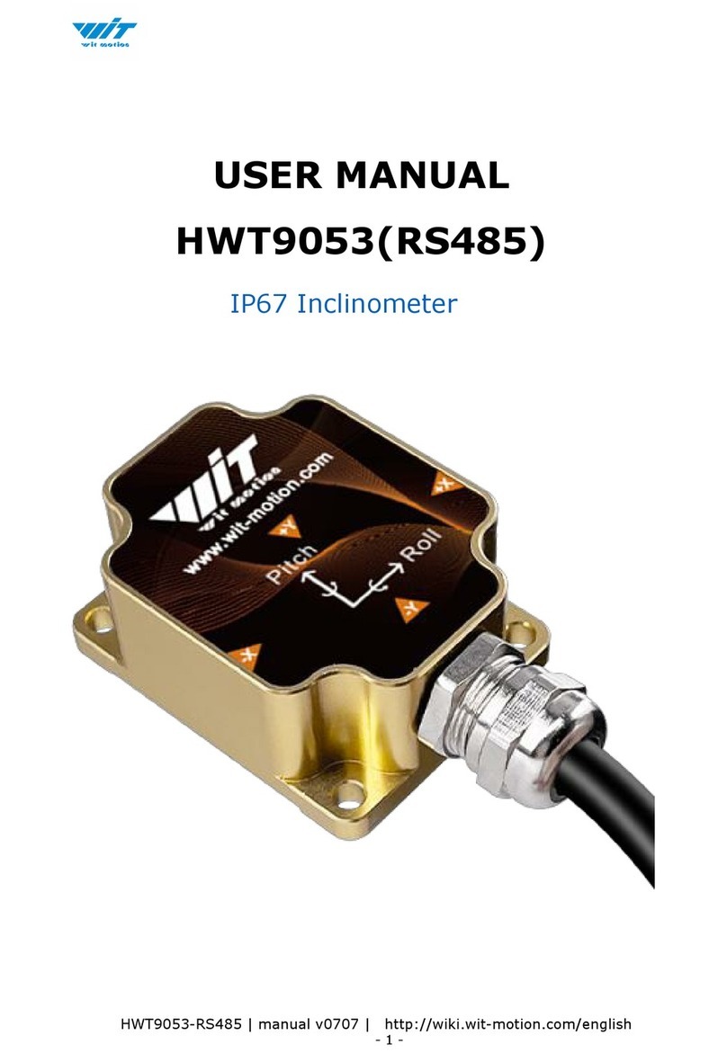 WiT HWT9053 user manual