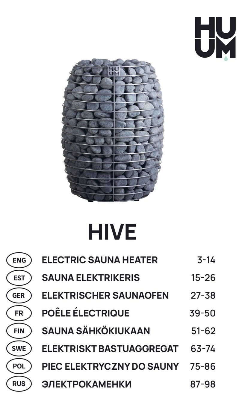 HUUM HIVE Mini 6 Installation and operation manual