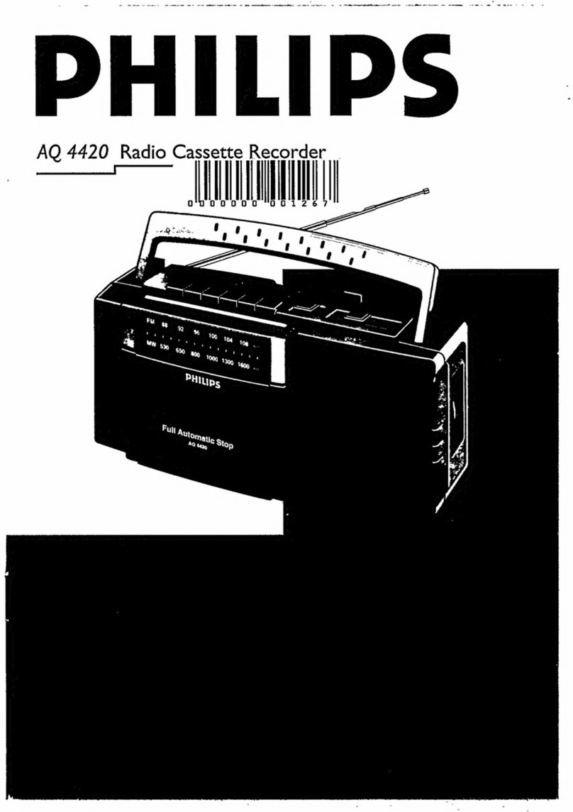 Philips AQ 4420 User manual