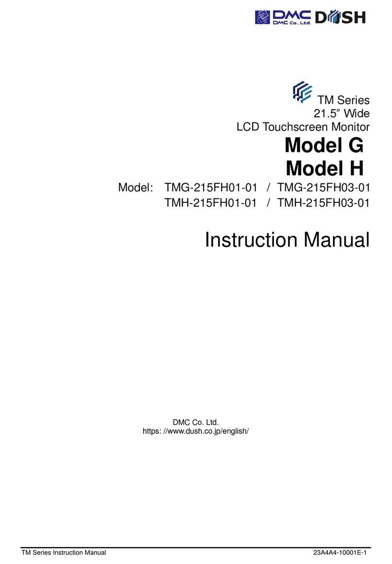 DMC DUSH TM Series User manual