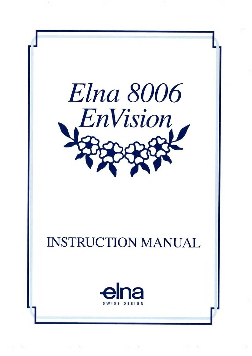 ELNA EnVision 8006 User manual