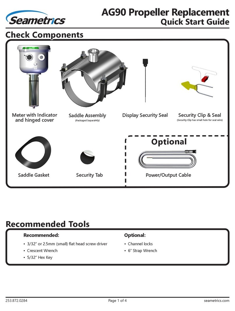 Seametrics AG90 User manual