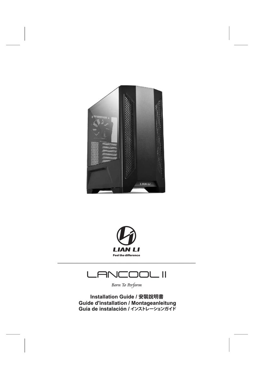 Lian-Li LANCOOL II installation guide