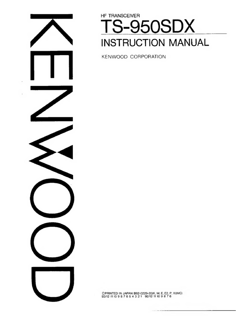 Kenwood TS-950SDX User manual