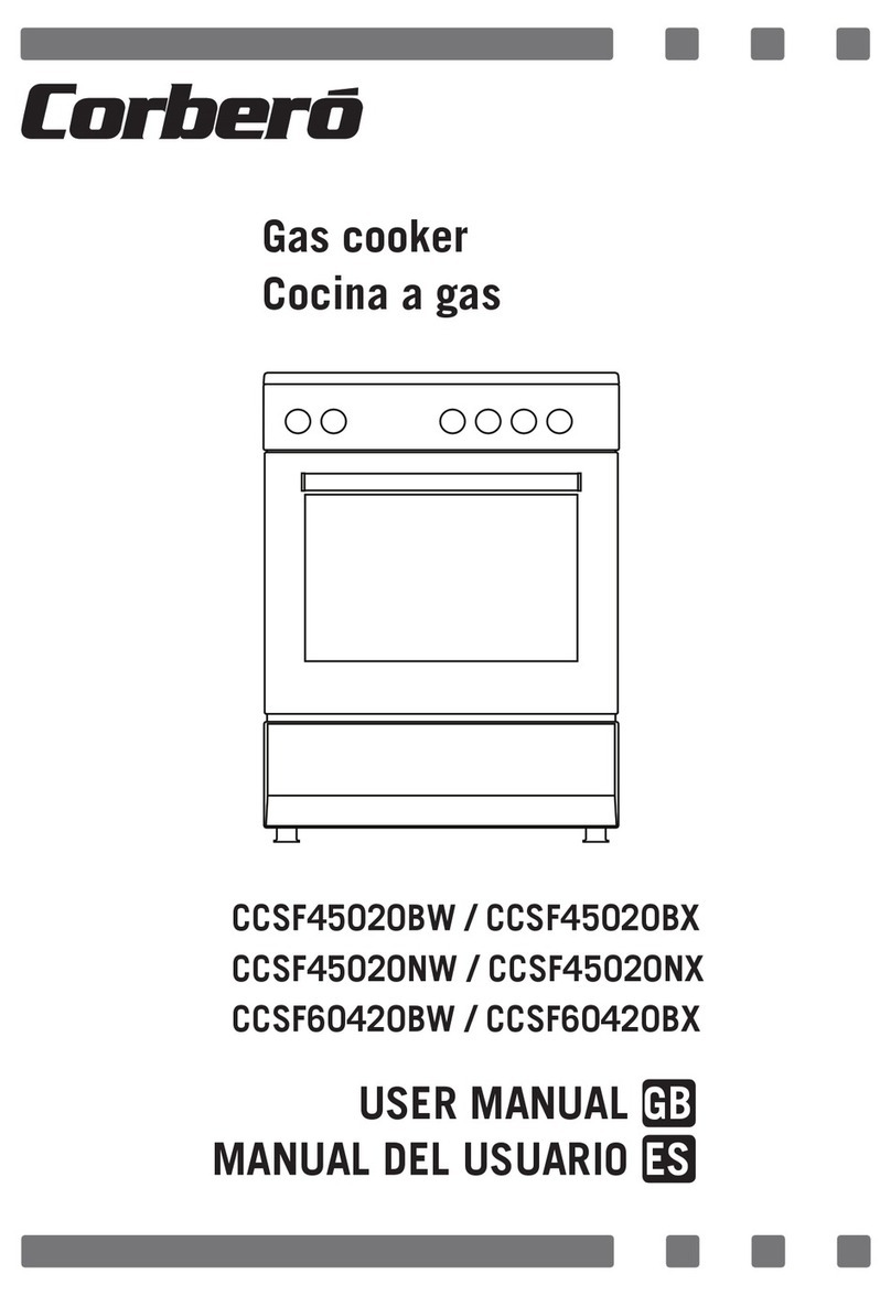 CORBERO CCSF45020BW User manual