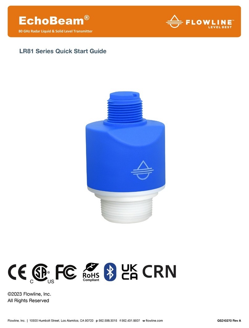 FlowLine EchoBeam LR81 Series quick start guide