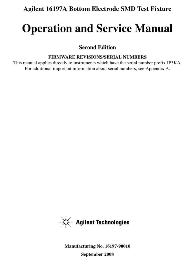 Agilent Technologies 16197A Operation manual