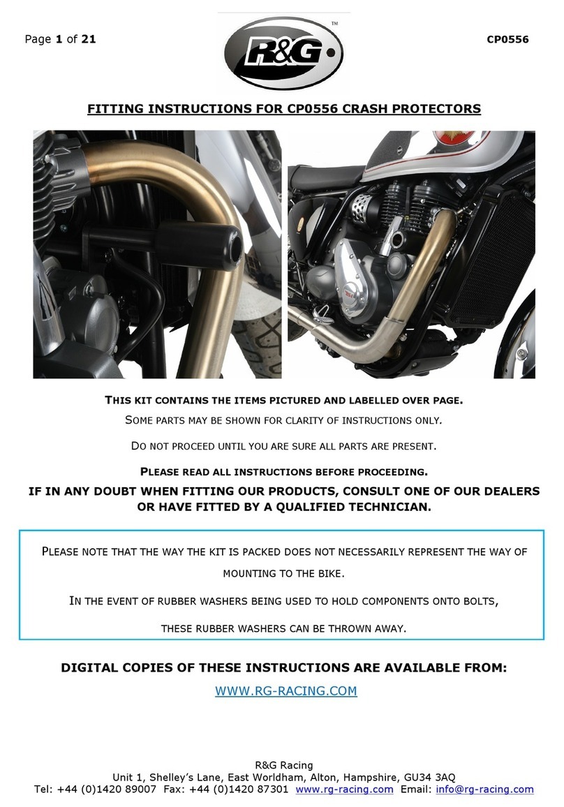 R&G CP0556 Fitting instructions