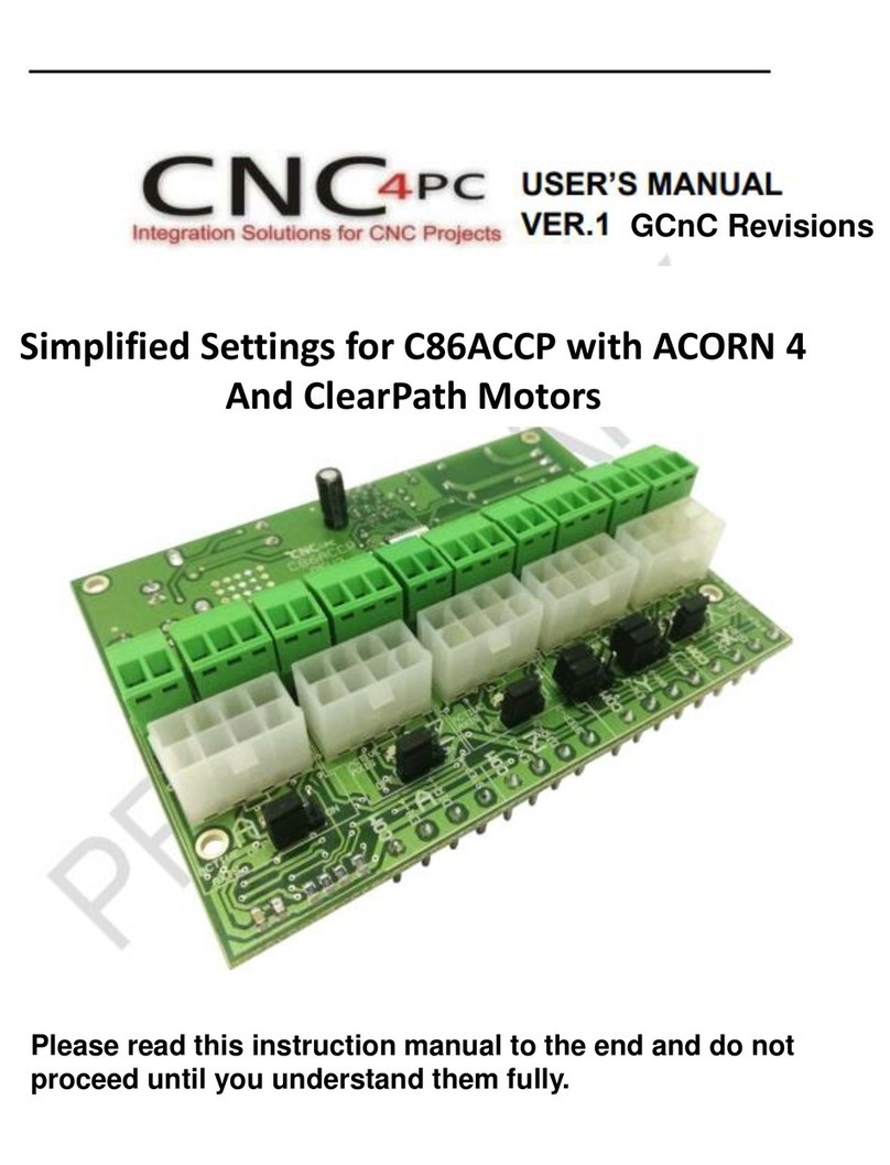 CNC4PC C86ACCP user manual