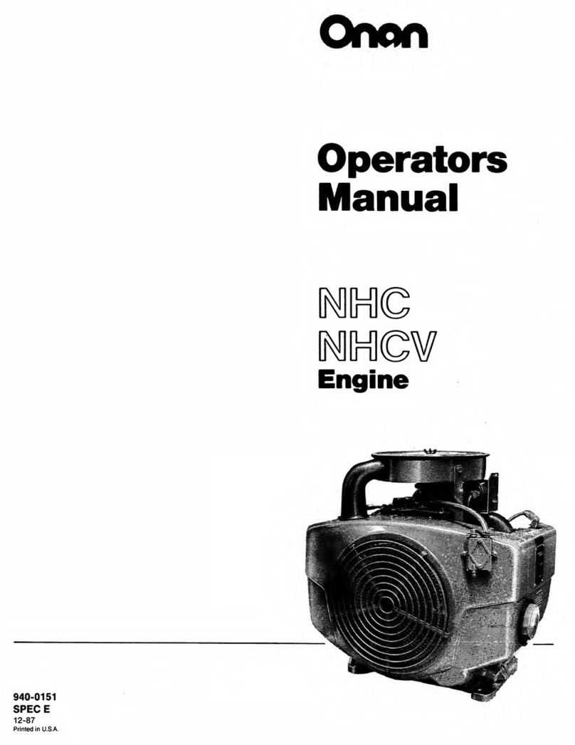 Onan NHC User manual Onan NHC User manual