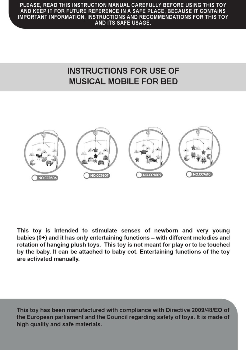 Chipolino MILR02303OWL Instructions for use