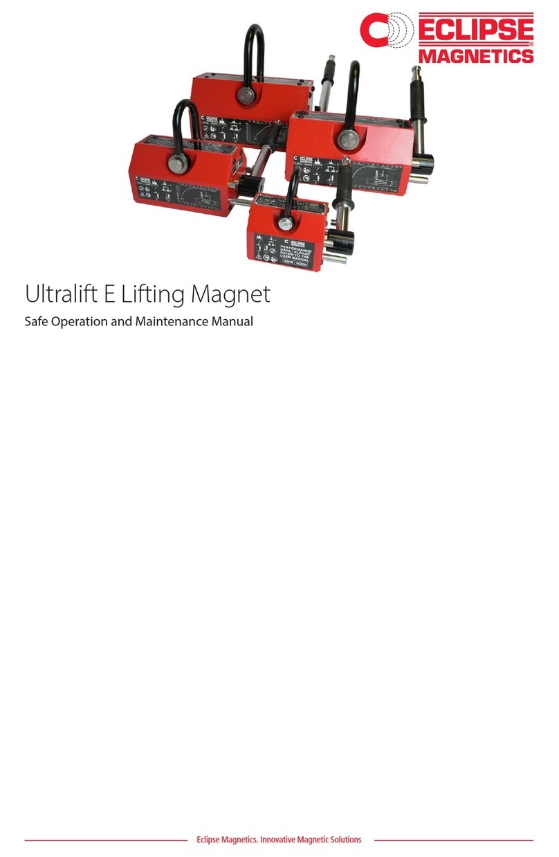 Eclipse Magnetics Ultralift E ULE0100 Operation and maintenance manual