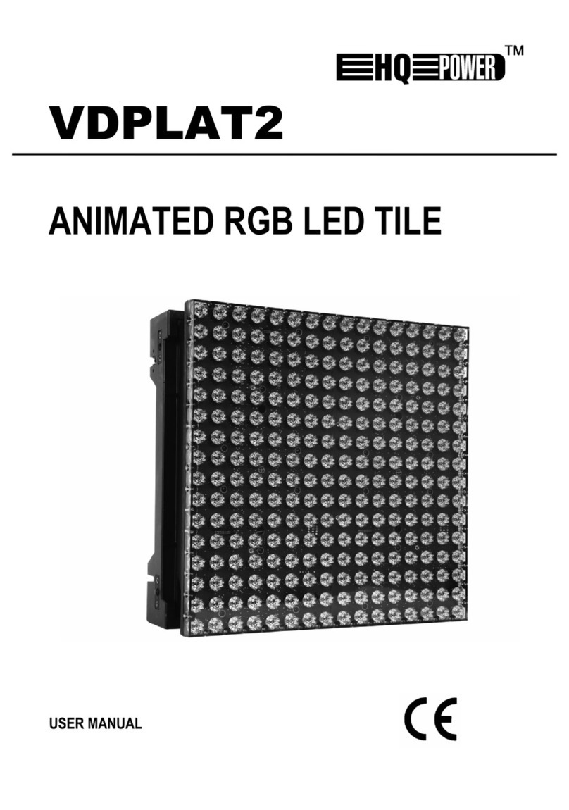 HQ Power VDPLAT2 User manual