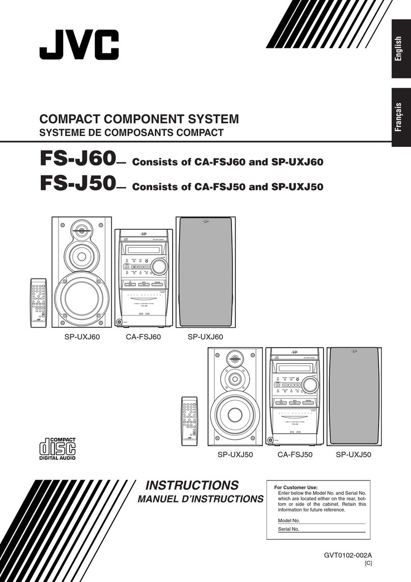 JVC FS-J60 User manual