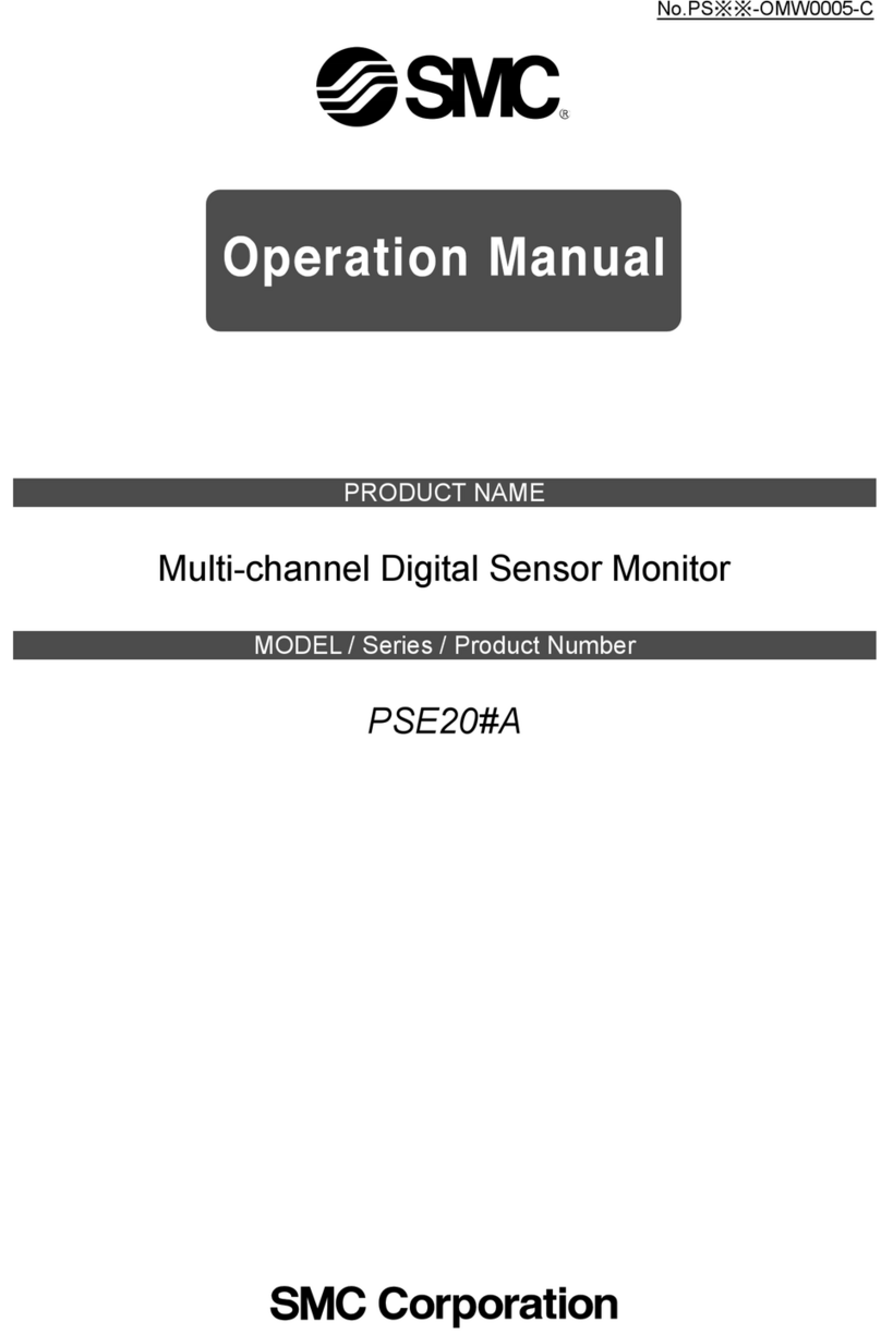 SMC Networks PSE201-A4C Operation manual