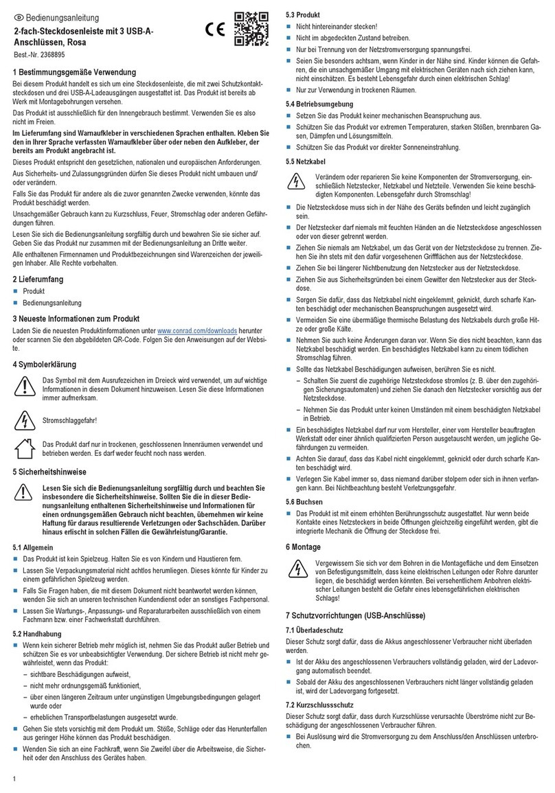 Sygonix BT-2368895 operating instructions