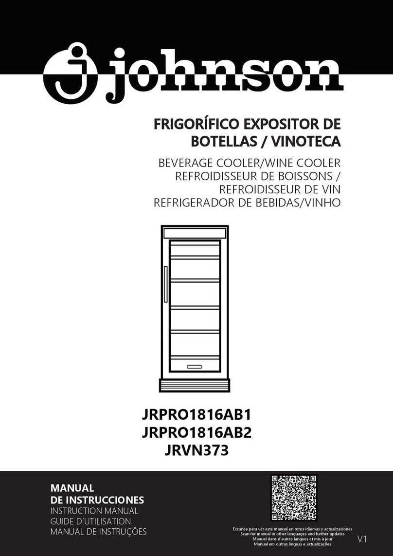 Johnson JRPRO1816AB1 instruction manual