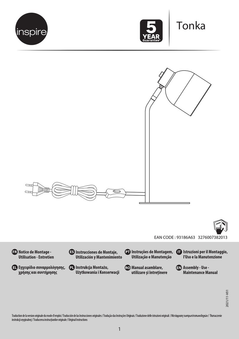 Inspire 93186A63 Maintenance manual