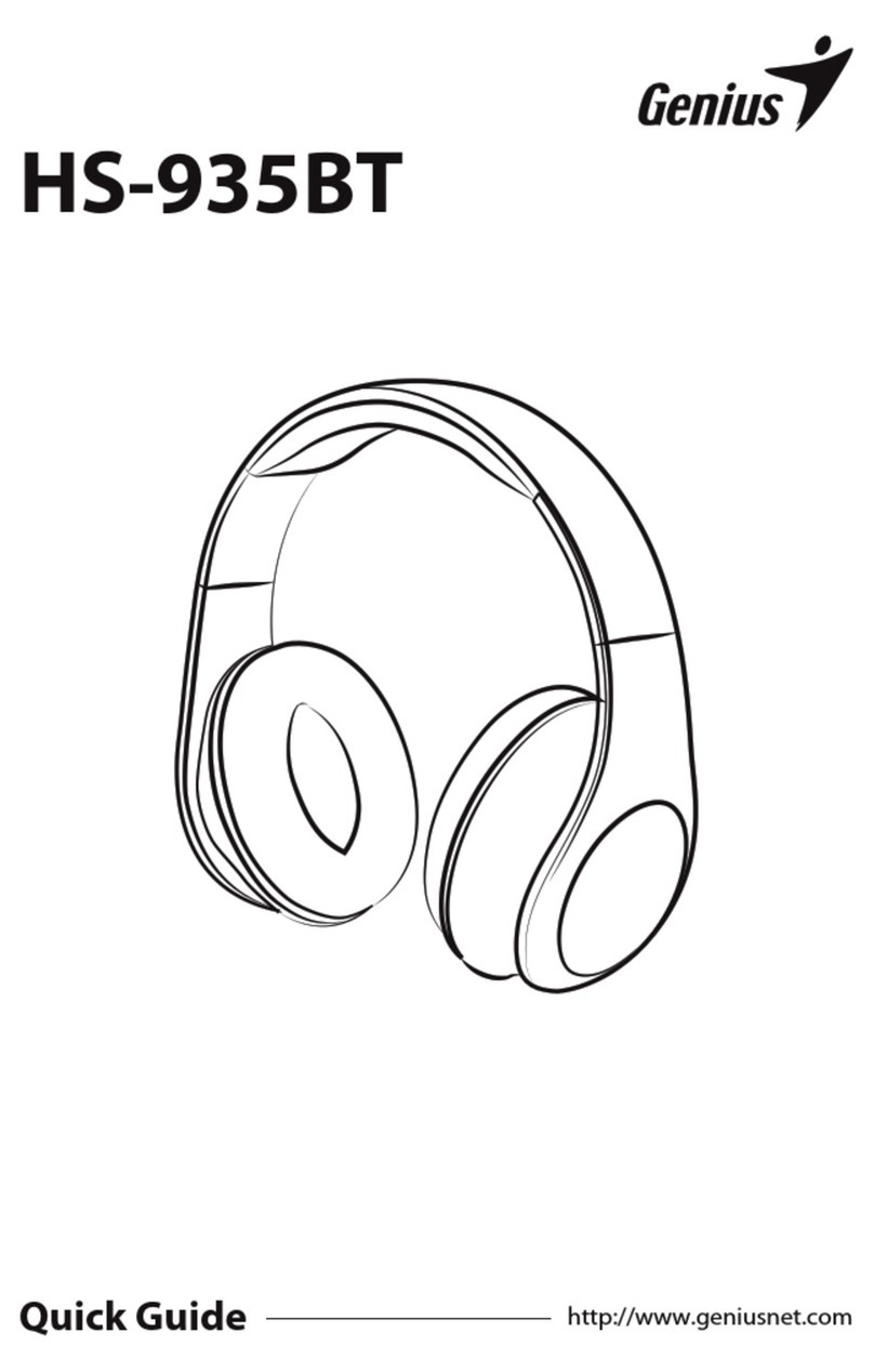 Genius HS-935BT quick guide