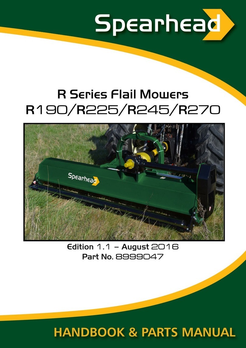 Spearhead R Series User manual