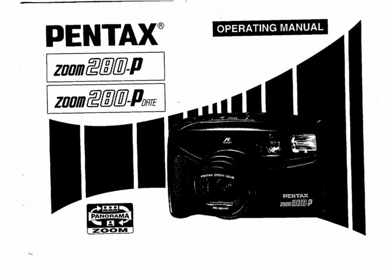 Pentax Zoom 280-P Date User manual