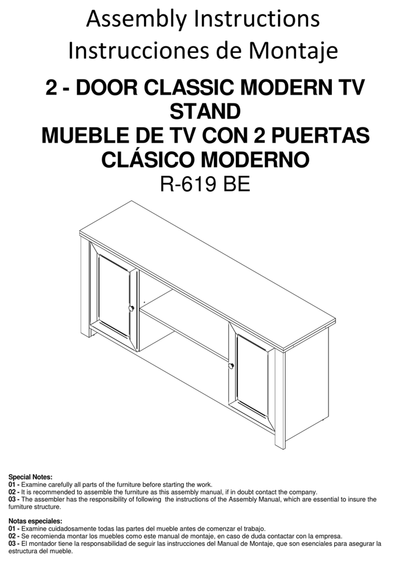Bertolini R-619 BE Assembly instructions Bertolini R-619 BE Assembly instructions