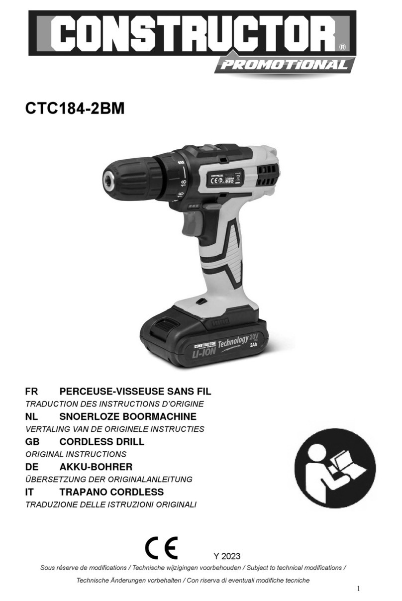Constructor CTC184-2BM Original instructions