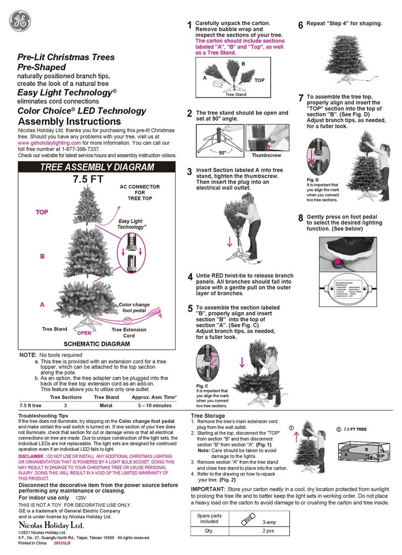 GE 20121 Assembly instructions