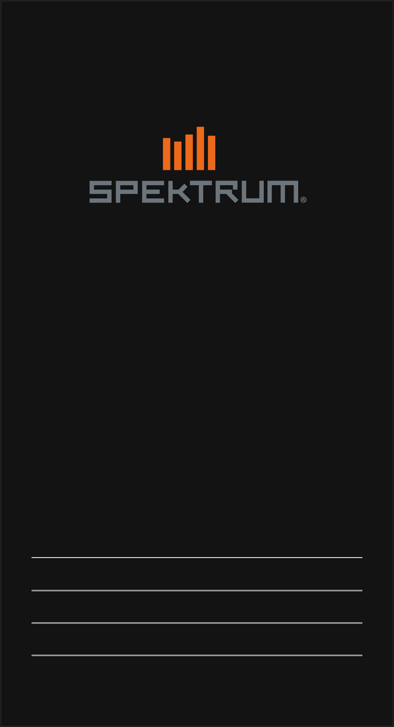 Horizon Hobby Spectrum SR4000T instruction manual