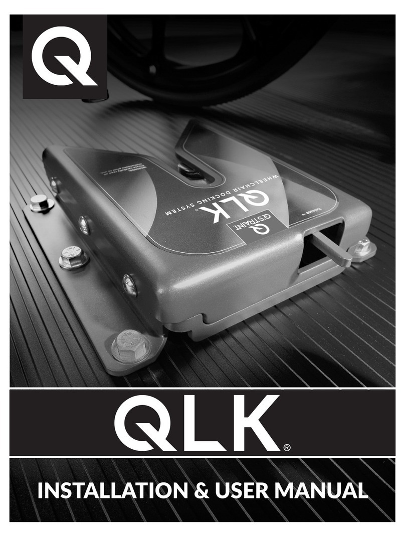 Q'STRAINT QLK Installation & user manual