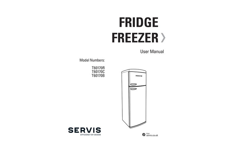SERVIS T60170R user manual