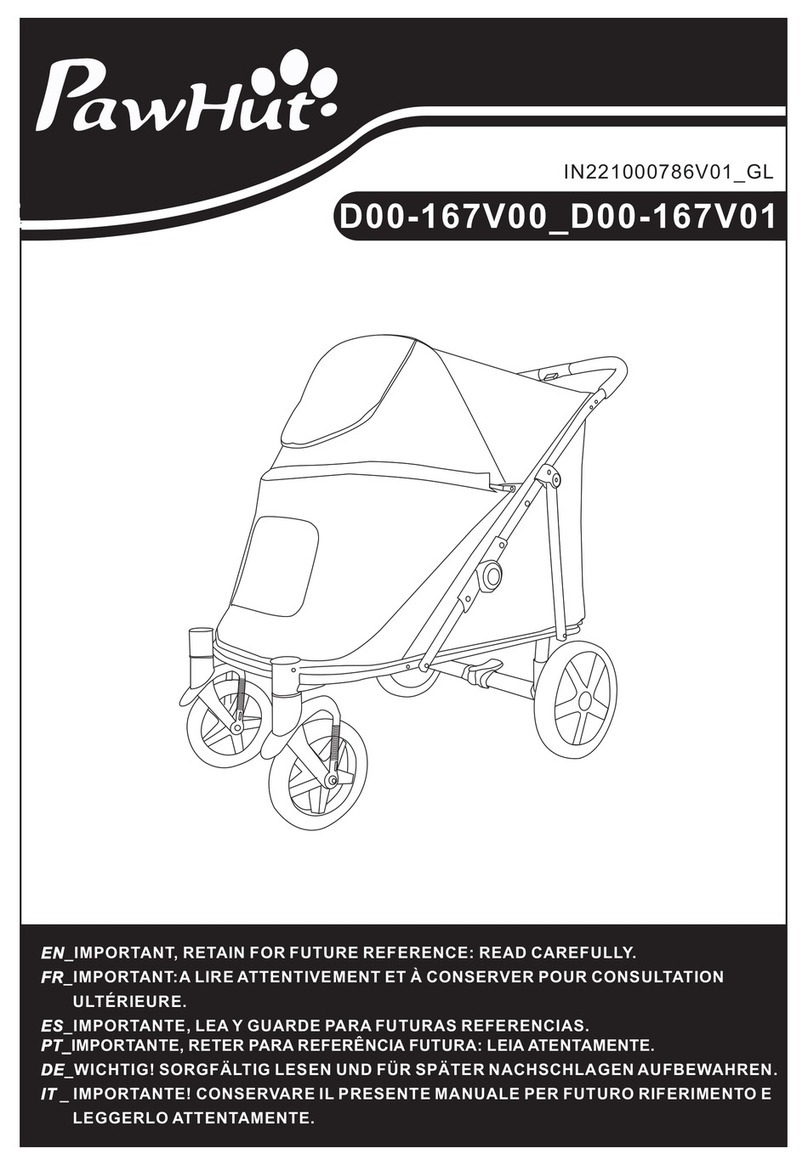 PawHut D00-167V00 User manual PawHut D00-167V00 User manual