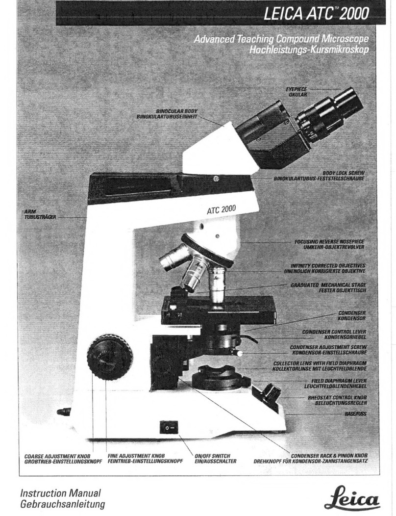 Leica ATC 2000 instruction manual