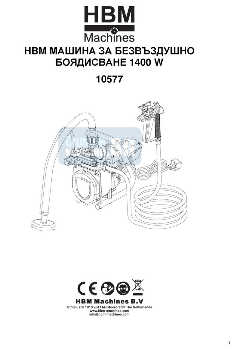 HBM Machines 77501 manual