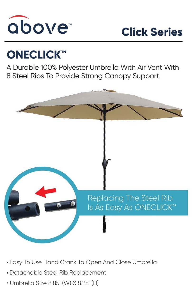 above ONECLICK Click Series Quick assembly guide