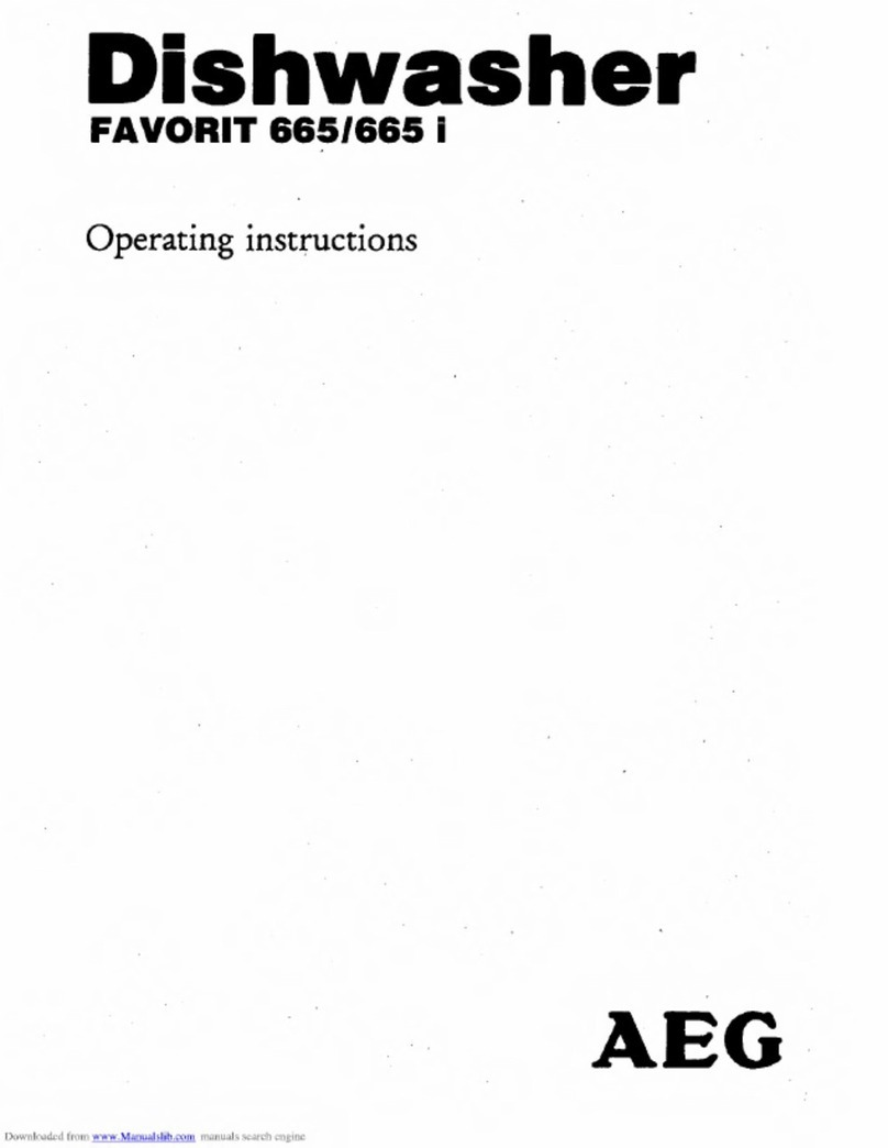 AEG FAVORIT 665 User manual AEG FAVORIT 665 User manual