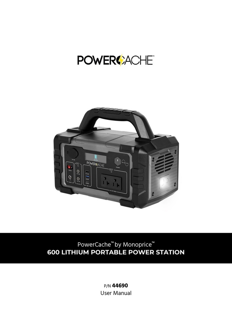 Monoprice PowerCache 44690 user manual