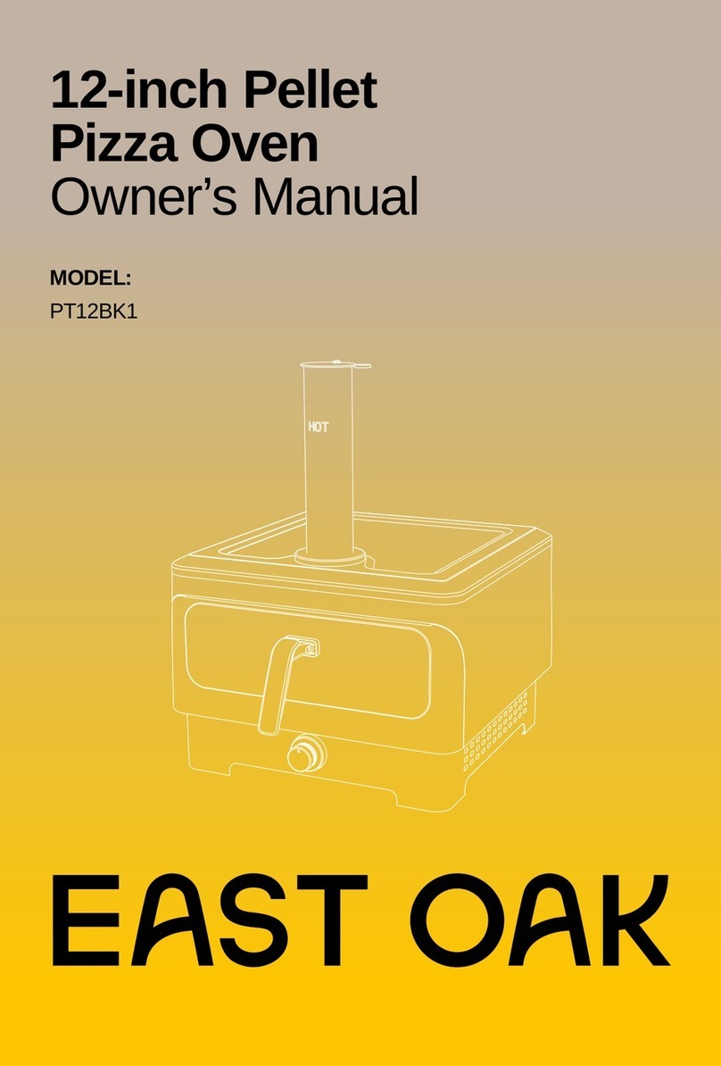 EAST OAK PT12BK1 owner's manual