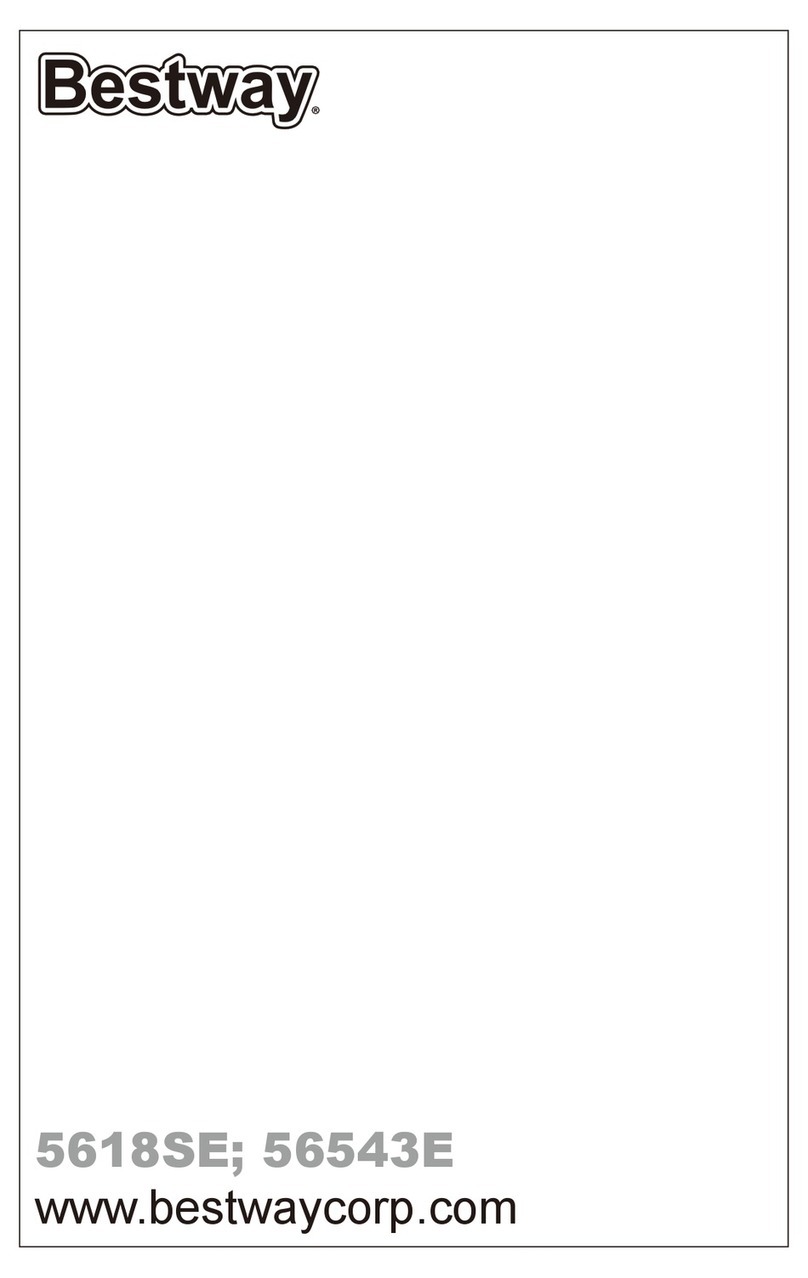 Bestway Steel Pro Splash-in-Shade 5618SE quick start guide