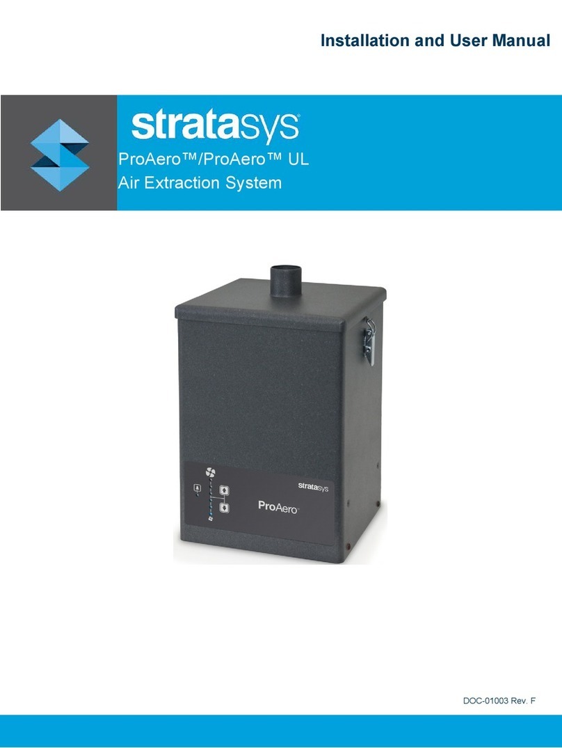 Stratasys ProAero Installation and user manual