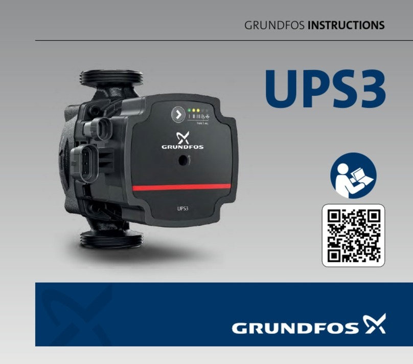 Grundfos UPS3 15-50/65 instructions