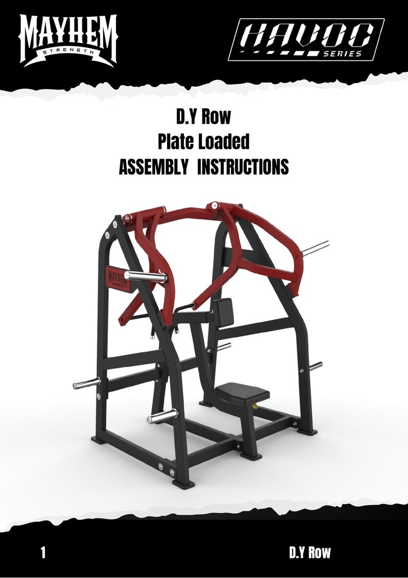 MAYHEM STRENGTH HAVOC Series Assembly instructions