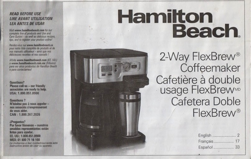 Hamilton Beach 49983 User manual
