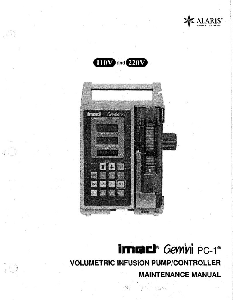 Alaris Medical Systems imed Gemini PC-1 User manual
