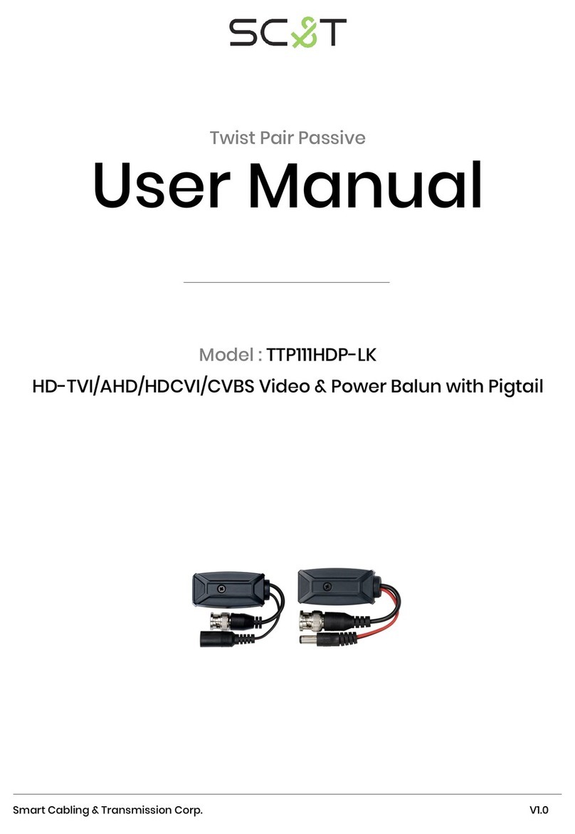 SC&T TTP111HDP-LK User manual
