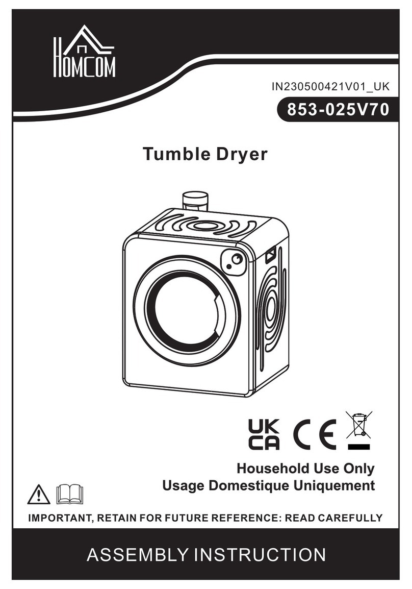 HOMCOM 853-025V70 Assembly instruction