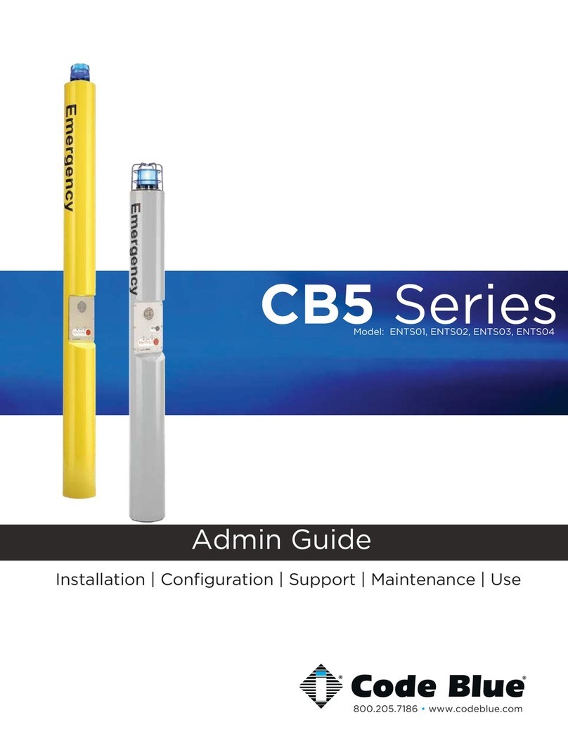 Code Blue CB 5 Series Manual