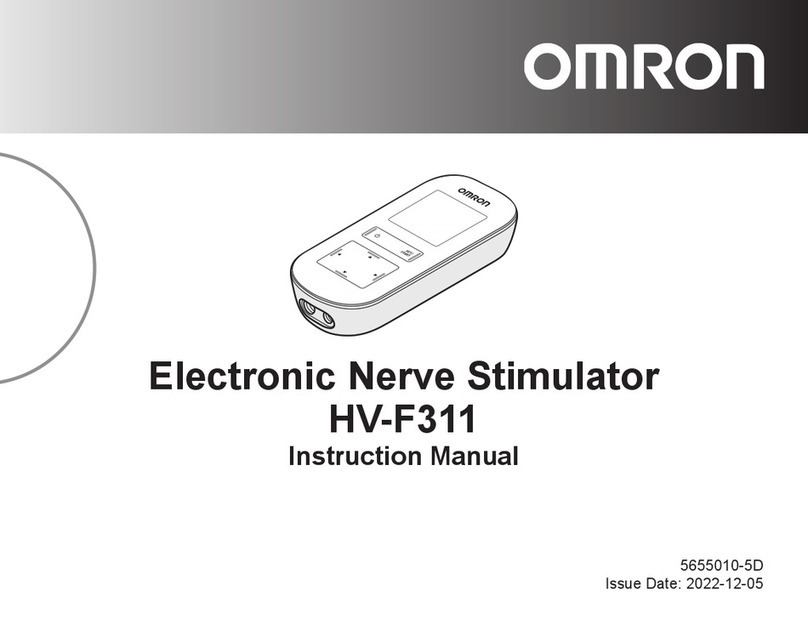 Omron HV-F311 instruction manual