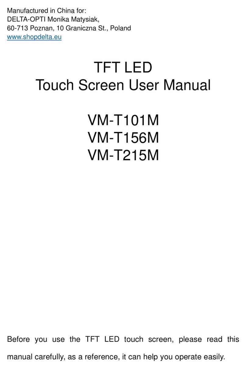 Delta-Opti VM-T101M user manual